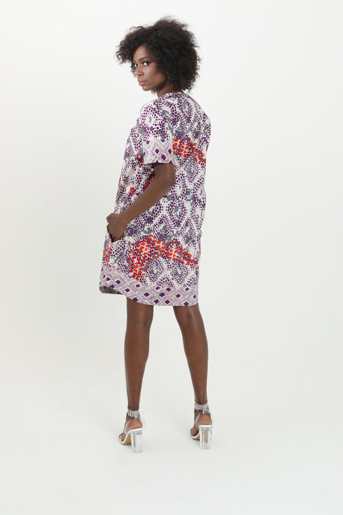 Abby Print Mini Dress