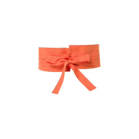 Hash Reversible Obi Belt - Orange Blue Yellow White