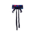 Hash Reversible Obi Belt - Navy Red Gold Blue