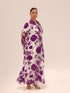 Bella Tailored Organza Coat - Purple