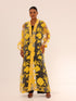 Bella Tailored Organza Coat - Yellow