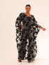 Naa Organza Boubou - Black