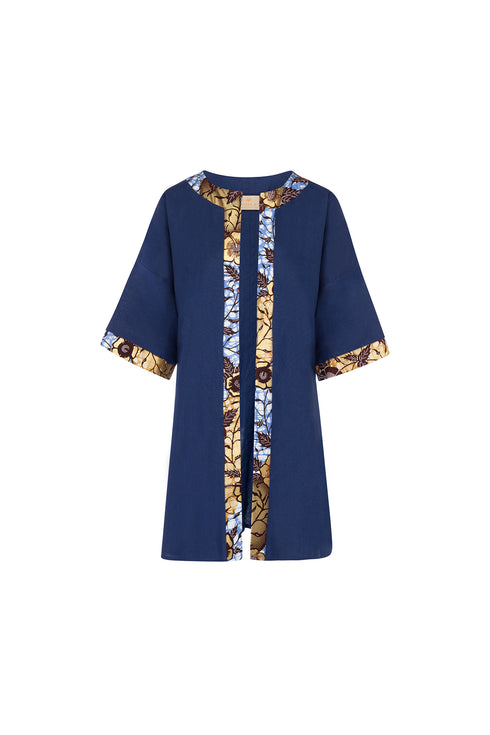 Tawia Linen Kimono Topper