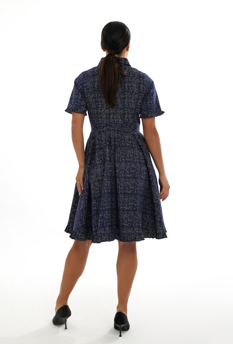 Majella Fit & Flare Midi Dress
