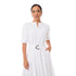 Elom Linen Maxi Dress - White