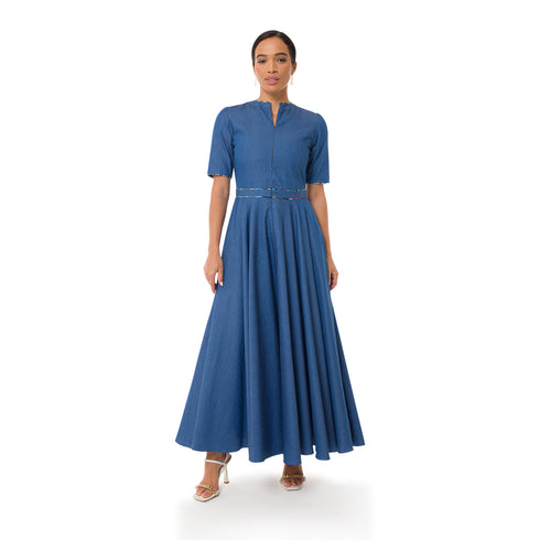 Esi T Maxi Shirt Dress