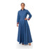 Salma Belted Maxi Shirt Dress - Denim
