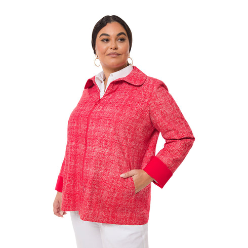 Stella A Line Jacket - Red