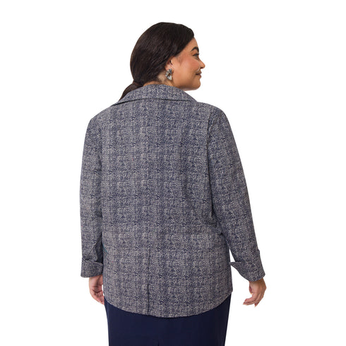 Stella A Line Jacket - Navy