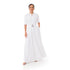 Elom Linen Maxi Dress - White