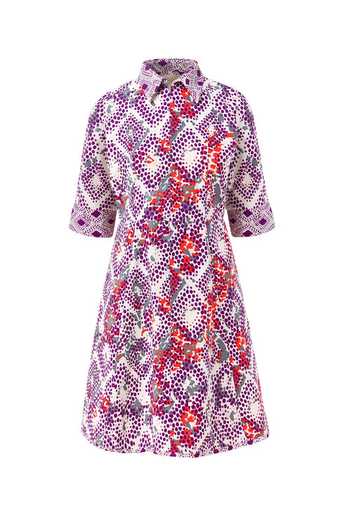 Annabel Print Shirt Dress