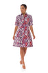 Annabel Print Shirt Dress