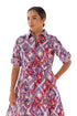 Annabel Print Shirt Dress