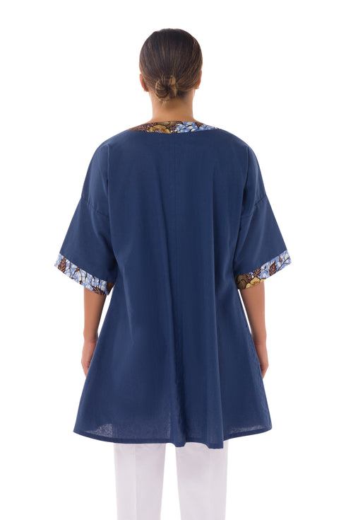 Tawia Linen Kimono Topper