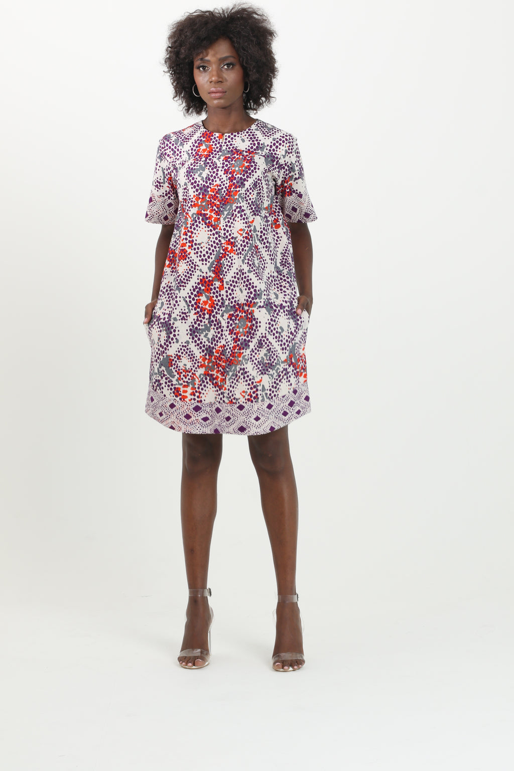 Abby Print Mini Dress
