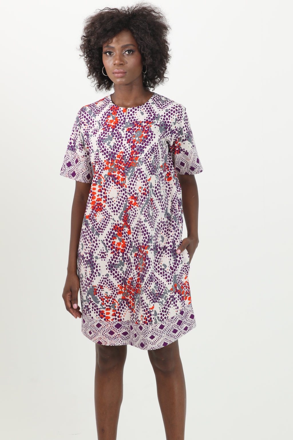 Abby Print Mini Dress