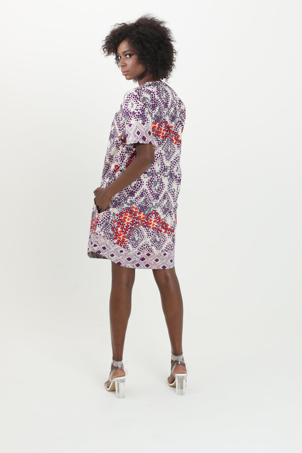 Abby Print Mini Dress