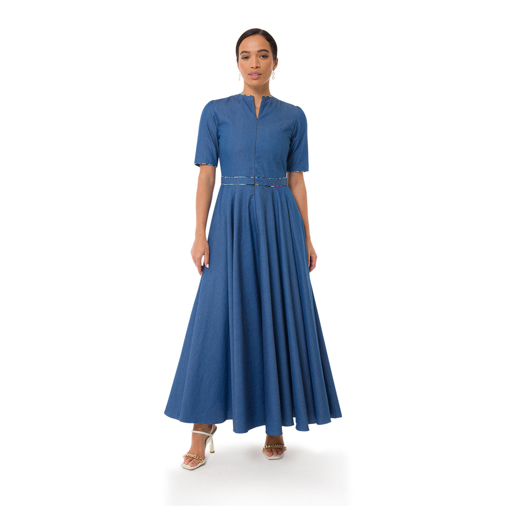 Esi T Maxi Shirt Dress