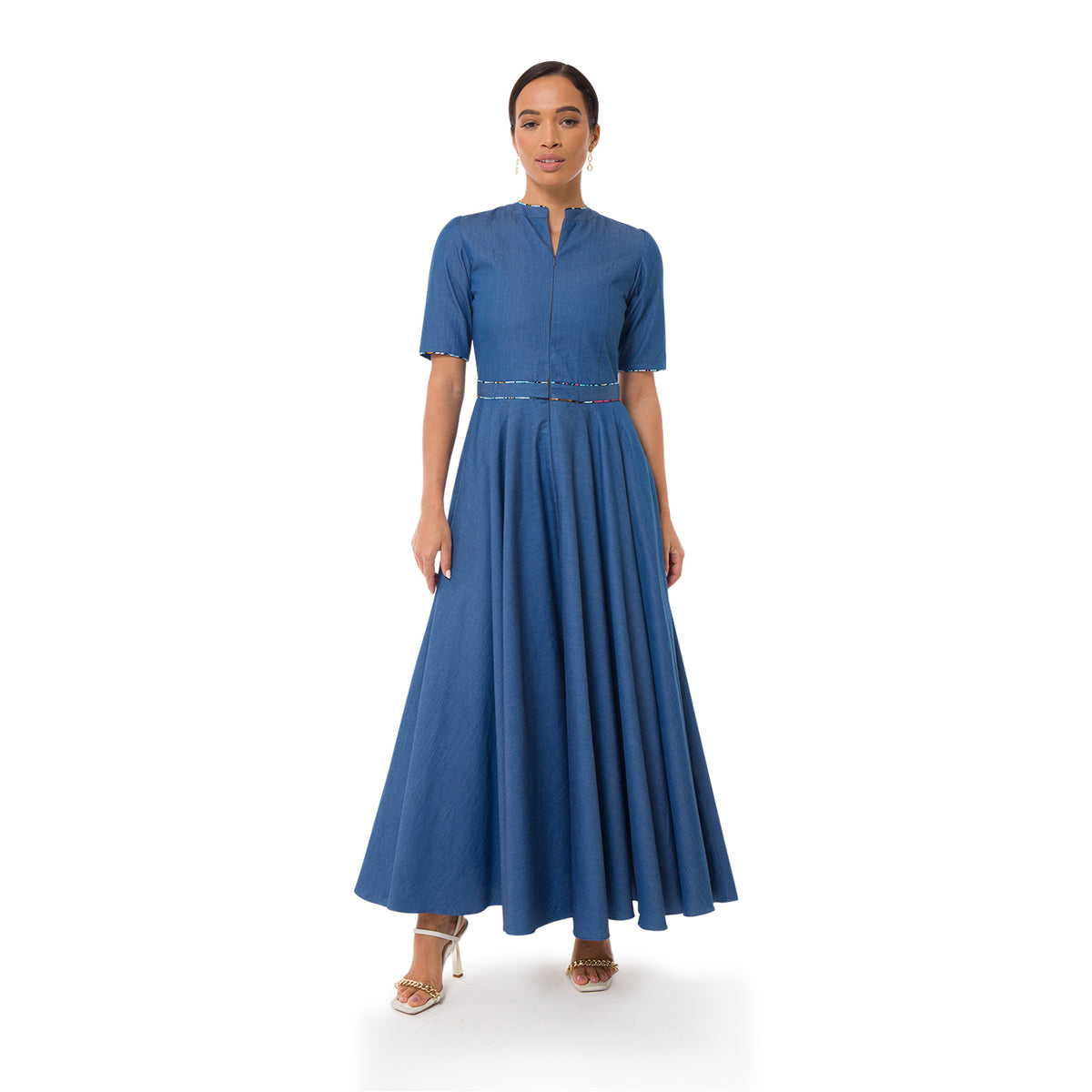 Esi T Maxi Shirt Dress