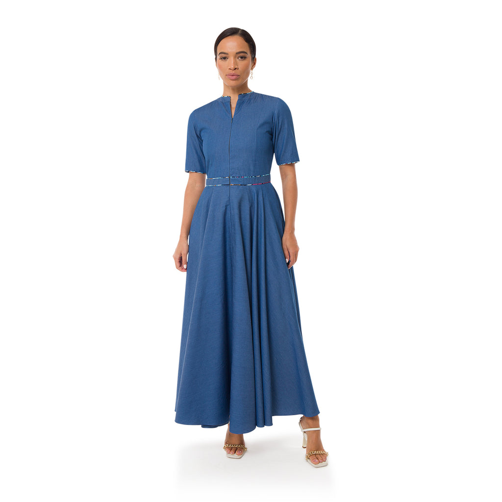 Esi T Maxi Shirt Dress
