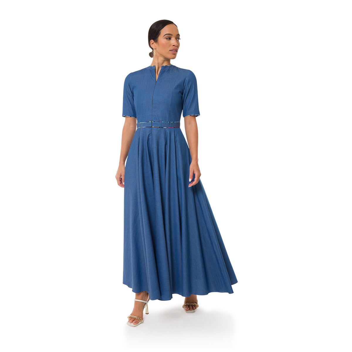 Esi T Maxi Shirt Dress