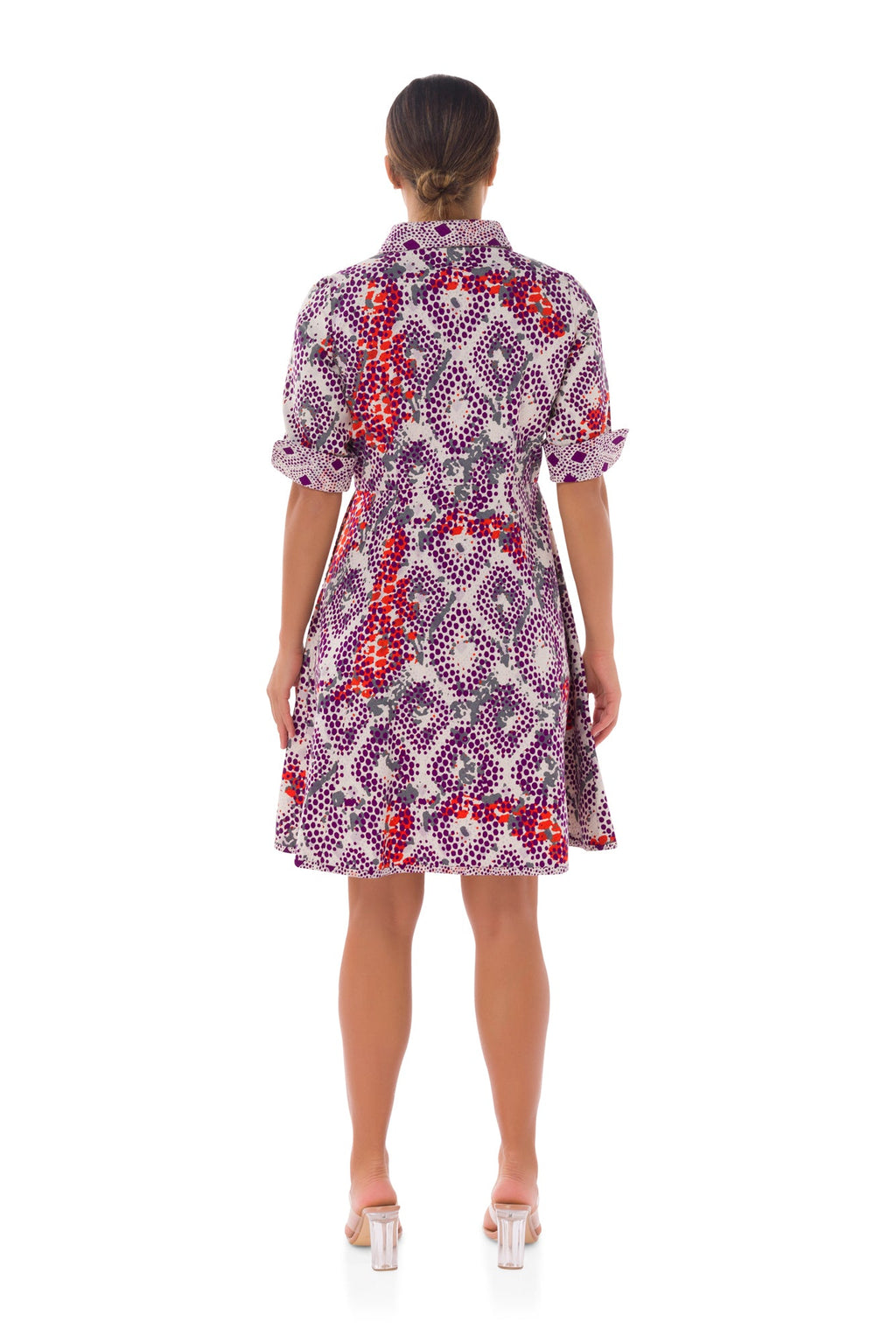 Annabel Print Shirt Dress