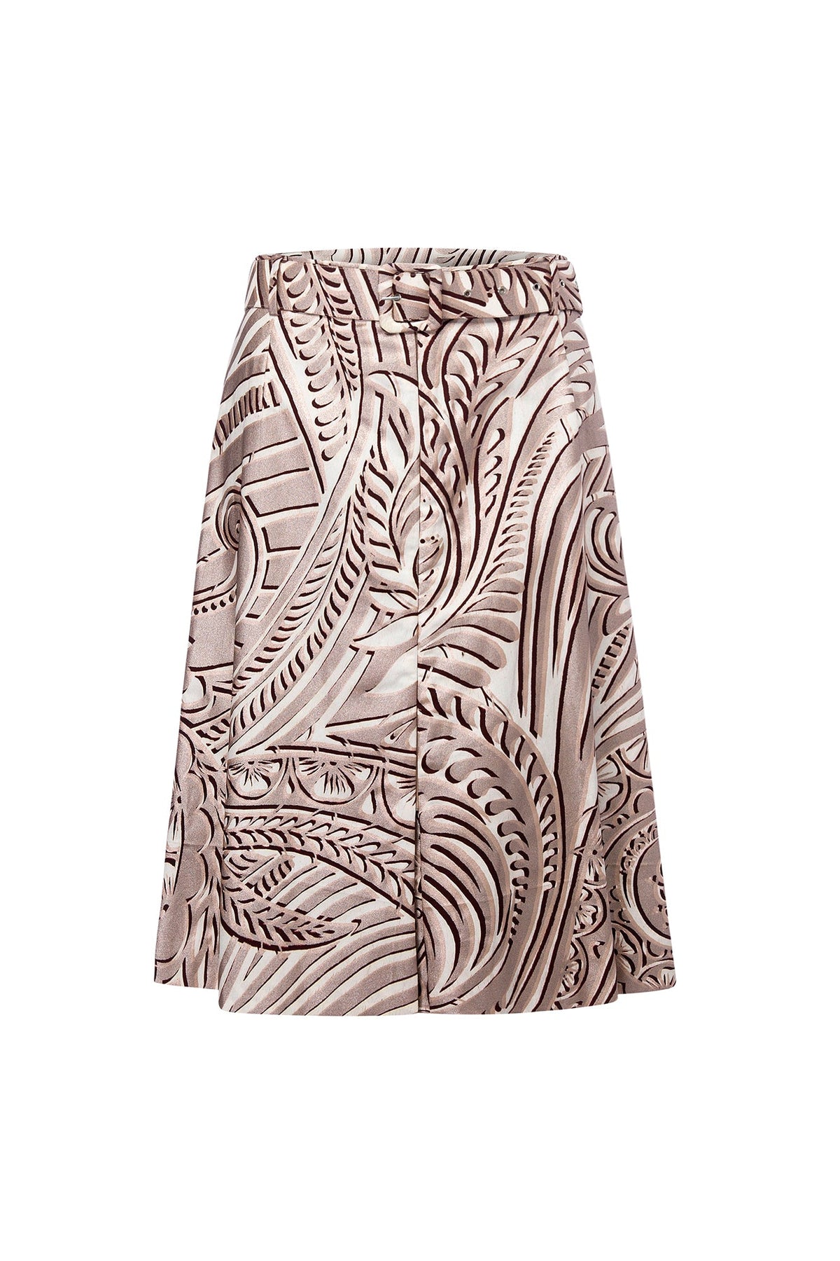 Kokui Print Skirt - Rose Gold